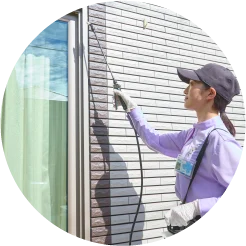 ガラス外面に防虫薬剤